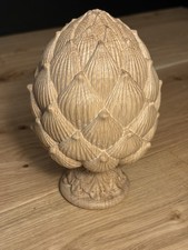 Artichoke Wooden Finial Cap for Stair Post Balustrade Top Post And Decorative