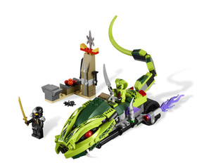 LEGO Ninjago 9447 Lasha's Bite Cycle Masters of Spinjitzu 2012 NISB