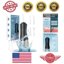 Effortless Teeth Cleaning Water Flosser - Long Battery Life & Ergonomic Design