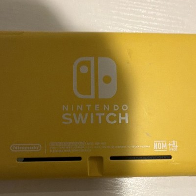 Nintendo Switch Lite Yellow Handheld Console 64GB with Charger