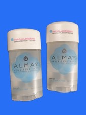 Almay Sensitive Skin Anti-Perspirant and Deodorant Clear Gel Fragrance Free 2Pk