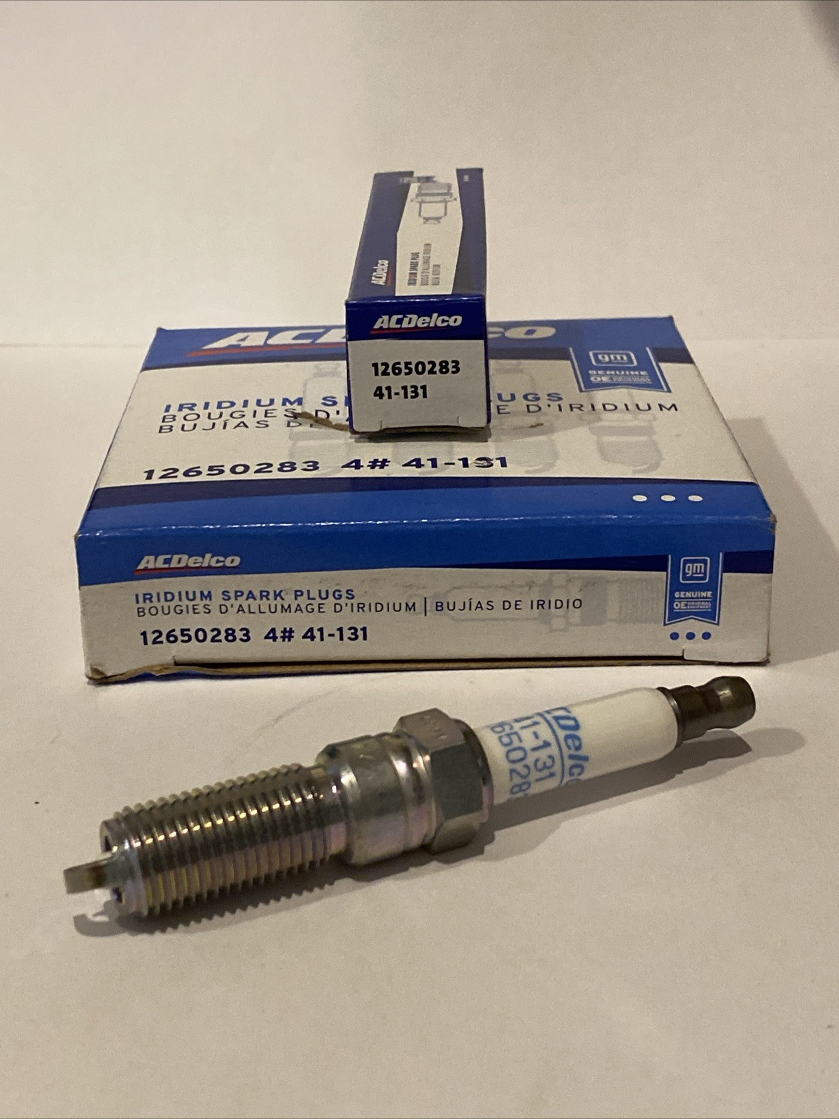NEW ACDelco Spark Plugs Set of 4 41-131 Cadillac CT6 16-19 CT5 20-26 3.0L V6