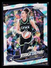 Jessica Shepard 2025 Panini Prizm WNBA Ice Prizms #137 Minnesota Lynx