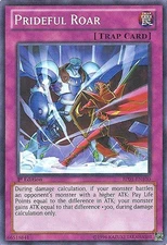 Prideful Roar - BP01-EN100 - Starfoil Rare - 1st Edition - Heavily Played