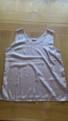 Débardeur mauve satiné - Blanche Porte - 42/44 - Photo 1/3