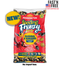 Pennington Feeding Frenzy Cardinal and Songbird, Wild Bird Food Blend, 15 lb
