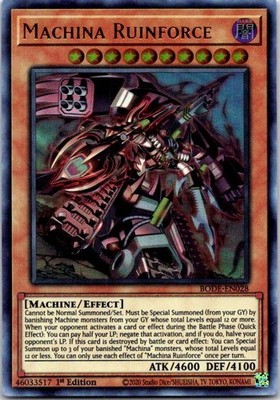 Burst of Destiny #BODE-EN028 Machina Ruinforce