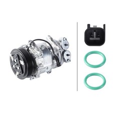Klimakompressor 12 V Ø 119 HELLA passend für u.a. FORD FOCUS