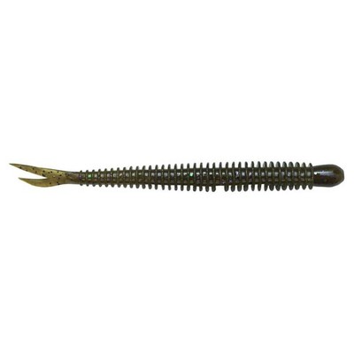 Keitech Live Impact Worm Soft Bait - 4'' (10 Pack) - GP with Green & Purple