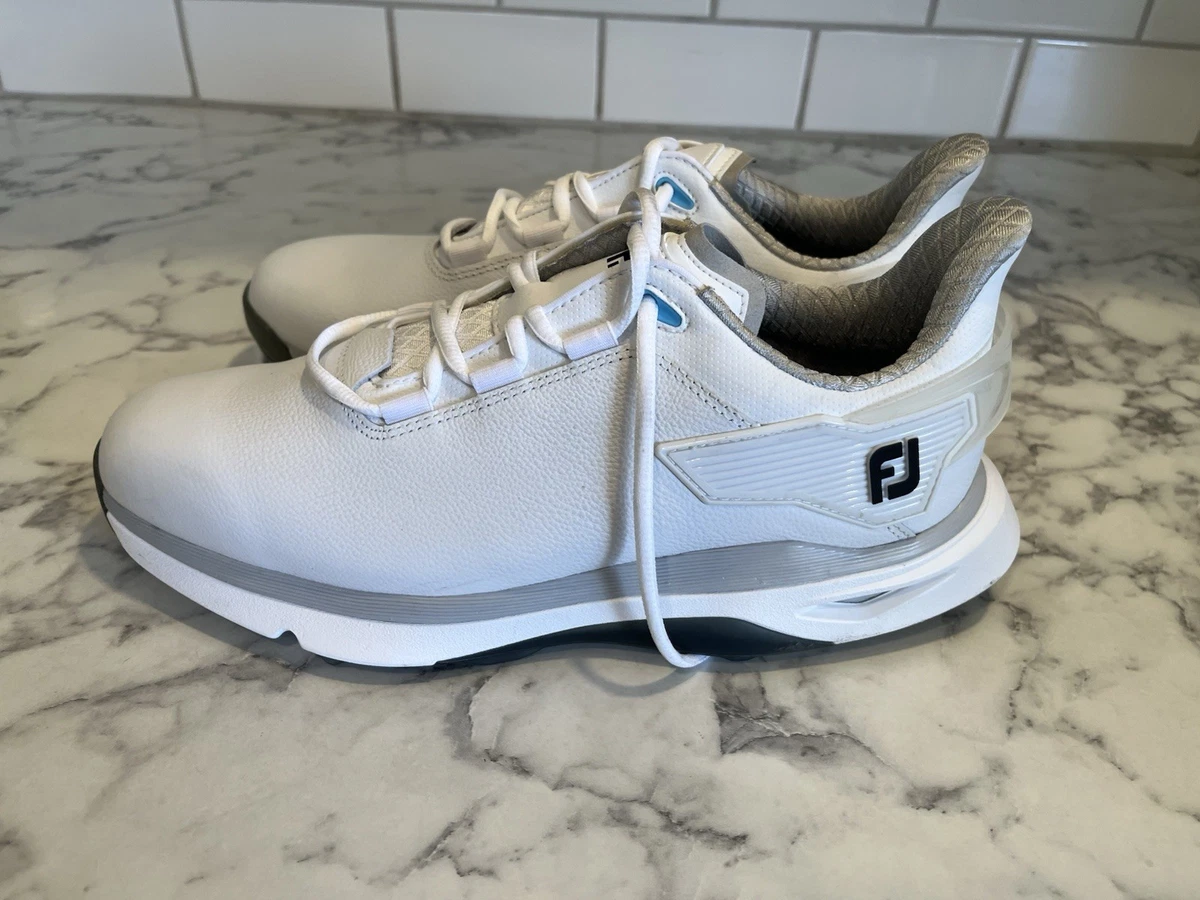 FootJoy Pro SL Shoes Men\'s 11.5M Gray Leather Spikeless Golf Athletic 53270 FootJoy Pro SL Mens Golf Shoes Grey White | Mercari main image 2