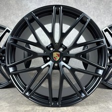 Porsche Macan III 21" Genuine RS Spyder Wheels T S GTS Excellent 95B044668H