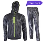 RockBros Cycling Raincoat Breathable TPU Portable Jacket Reflective Outdoor Bike