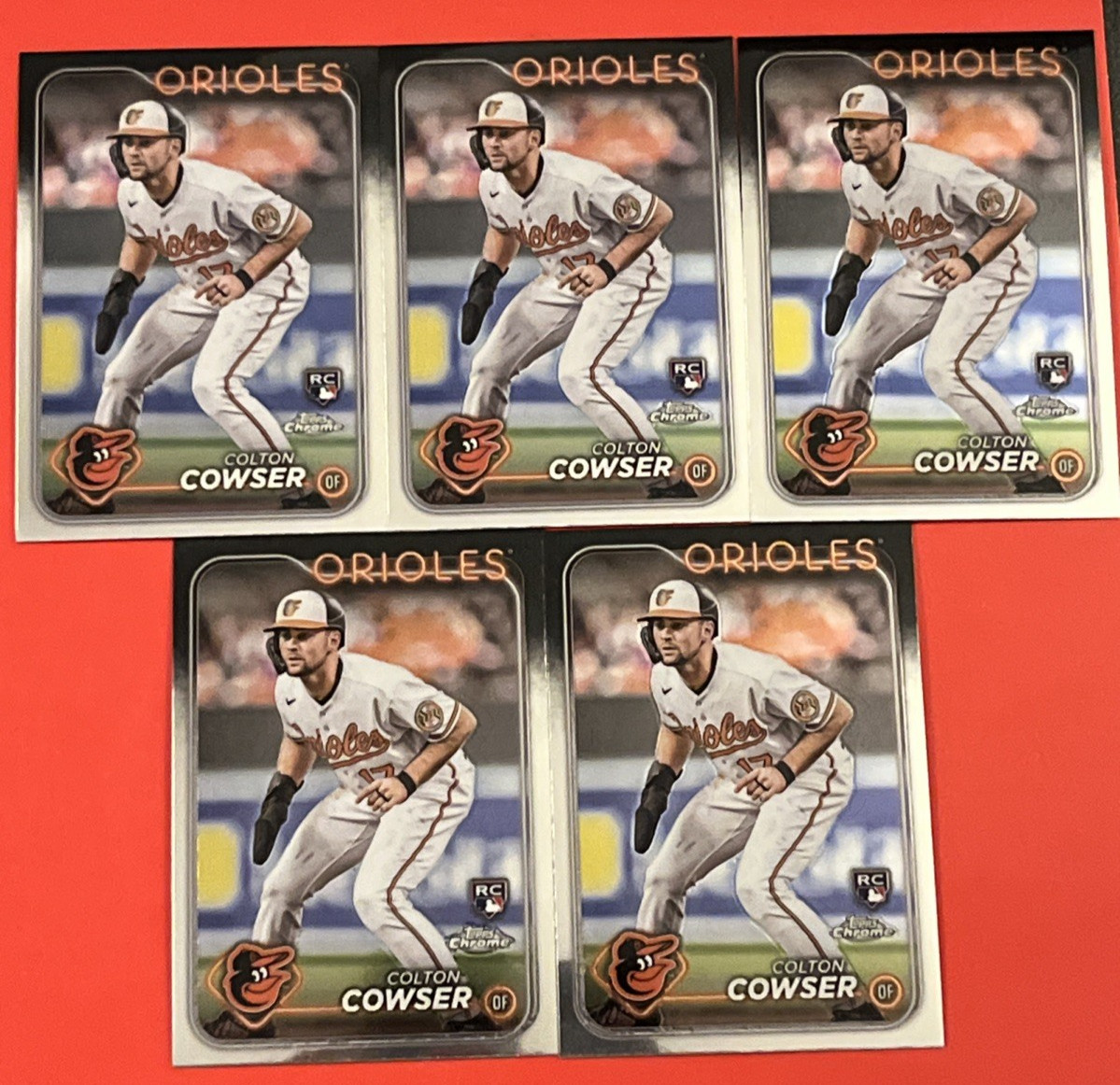 5 - 2024 Topps Chrome Colton Cowser RC #278
