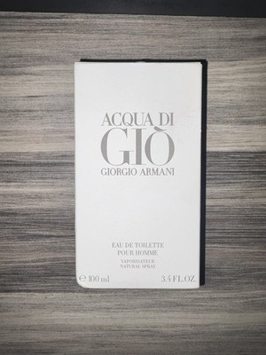Giorgio Armani Aqua Di Gio Men's 3.4 oz EDT Brand New..
