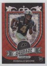 2021 Panini Prizm Draft Picks Crusade Ruby Wave Prizm Rondale Moore #171 5ya