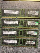 4 LOT - 16GB PC3-14900R DDR3L-1866MHz ECC Reg Server Memory RAM
