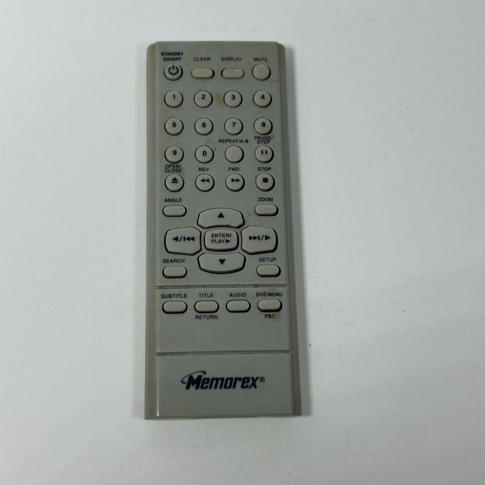 MEMOREX DVD OEM Remote Control For MVD2040 MVD2042 MVD2048 M