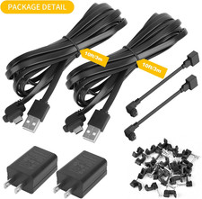 2Pack 10Ft/3M Power Cord and Adapter for Blink Outdoor 4 4Th Gen / 3Rd Gen /B...