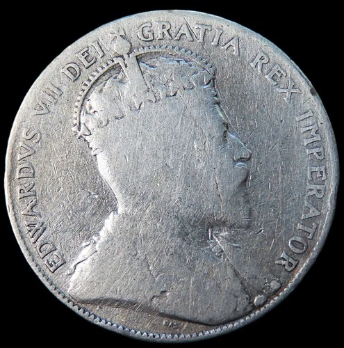 1905 Canada 50 Cents — photo from the most recent tracked eBay sale