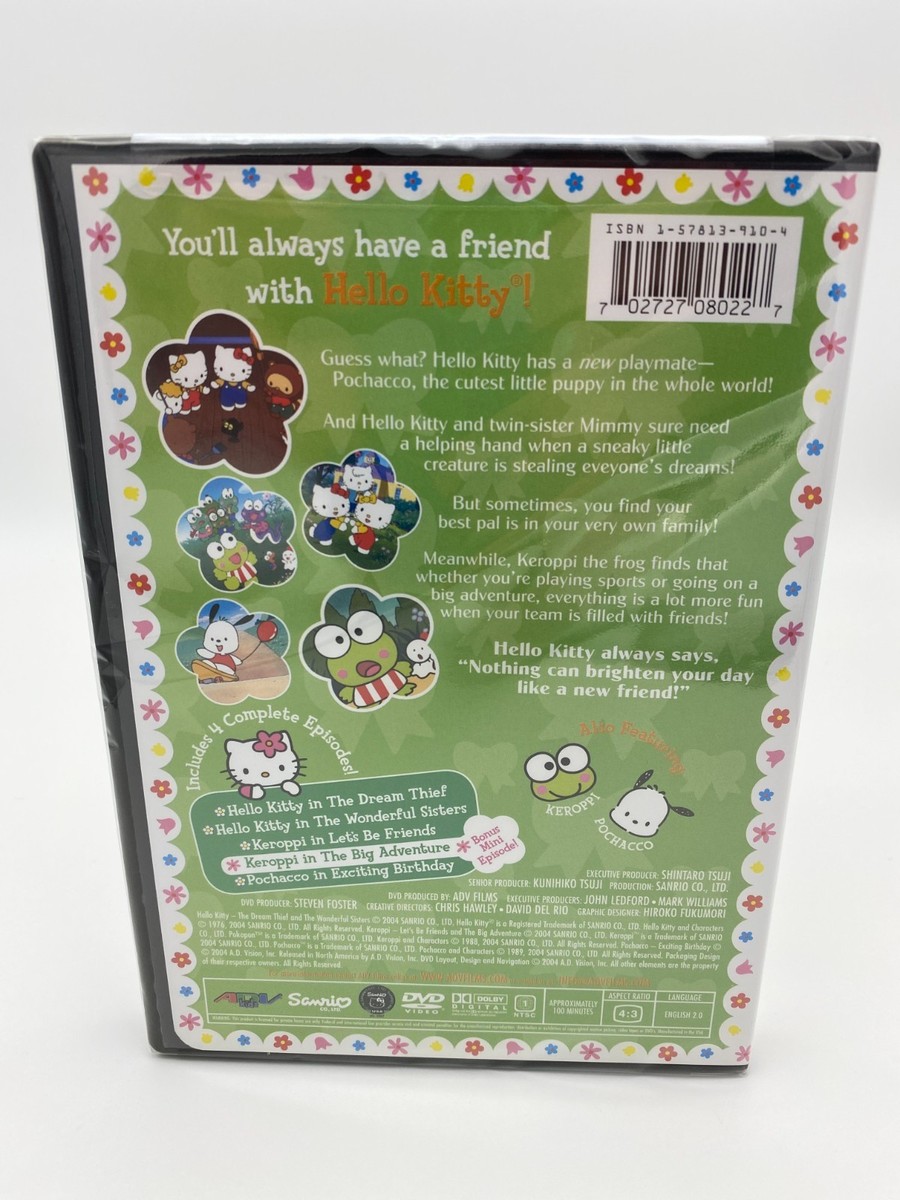 Hello Kitty Friends - Vol. 4: Lets Be Friends (DVD, 2004) for sale