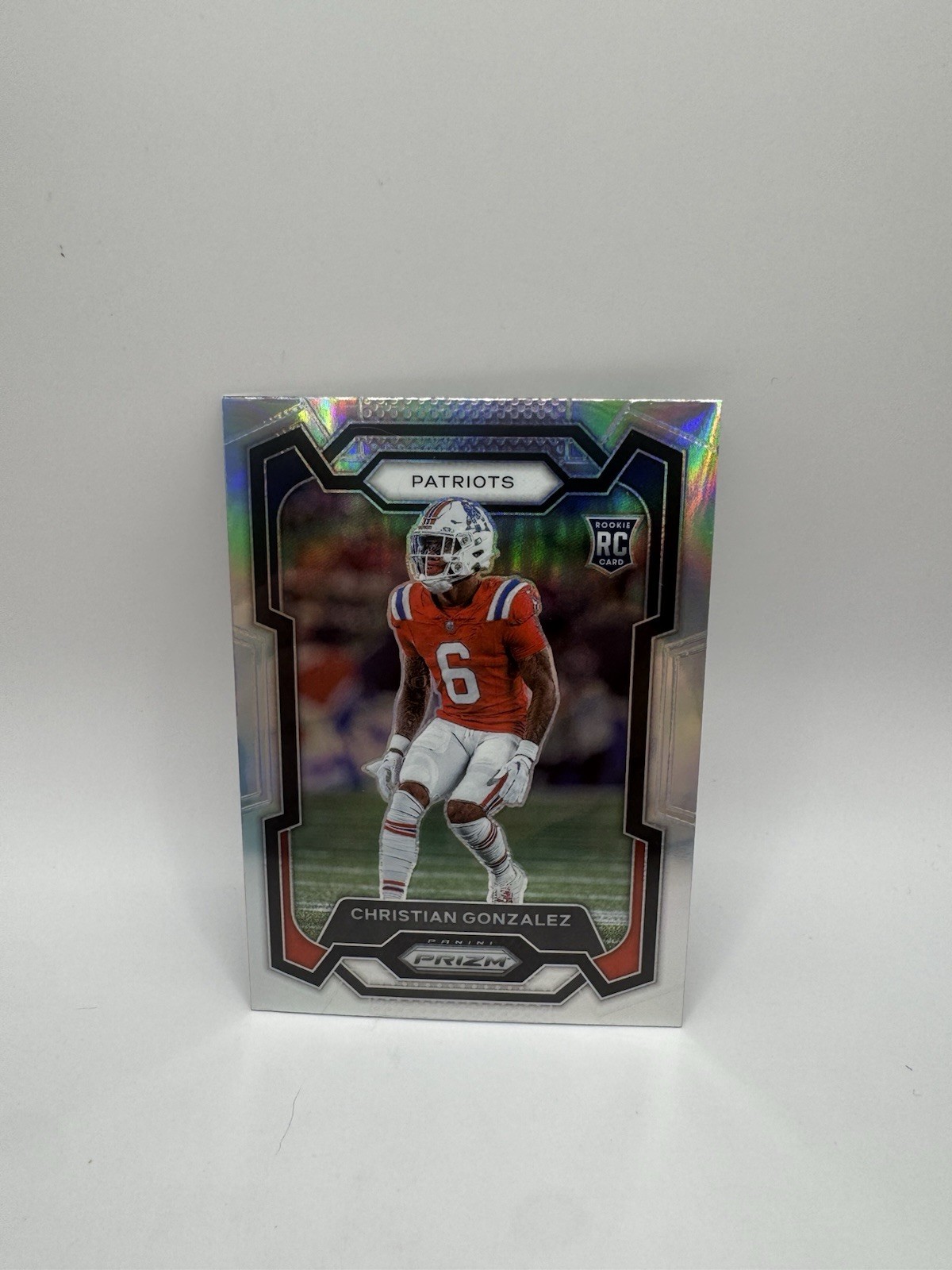 2023 Panini Prizm - Rookies Silver Prizm #369 Christian Gonzalez (RC)