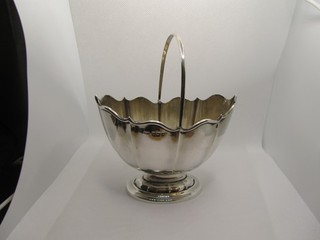 Pretty Sterling Silver Sugar Basket 1906 Zimmerman 112g