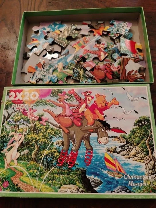 2 Puzzle Clementoni Winnie the Pooh Vintage - Immagine 4 di 4