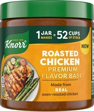 Knorr Premium Flavor Base Roasted Chicken Versatile & Easy to Use 11Oz
