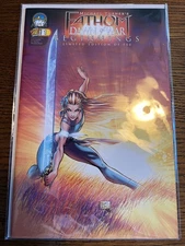 MICHAEL TURNER'S FATHOM DAWN OF WAR BEGINNINGS #1 NM+ Wizard World WWC Aspen