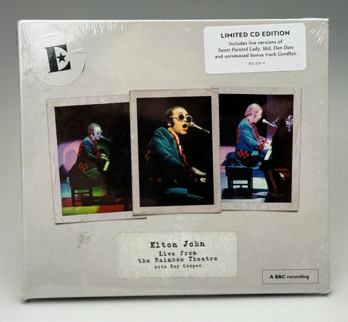 New/sealed Elton John Live From THE Rainbow Theatre With RAY Cooper CD prezzo ebay