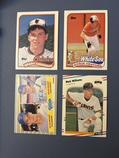 1988-1989 Rookie Lot Robin Ventura, Matt Williams, Brady Anderson Kevin Brown