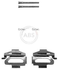 A.B.S. Zubehörsatz, Scheibenbremsbelag Vorne 1225Q