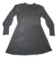 LG Long Sleeve Ribbed Sweater Dress