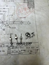 PARKER VERIFLO 414-00-936 VALVE SEAT POPPET