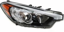 Halogen Headlight Passenger Side Black Housing for 2014 2015 2016 Kla Forte Koup