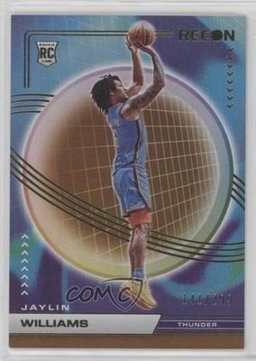 2022 Panini Recon Rookies Holo Bronze /299 Jaylin Williams #221 Rookie RC 15n0