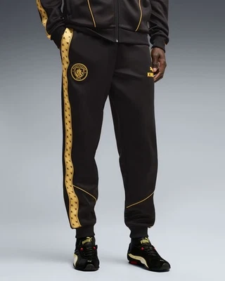 Manchester City Puma Pantalon Pants 2026 27 KING Anthem stadium pre match Noir - Photo 1/4