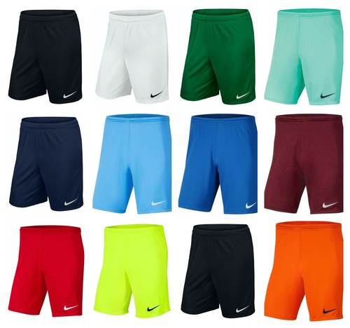 Shorts De Fútbol Nike Para Hombre Dri-Fit Pantalones Cortos Deportes  Gimnasia Entreno Park III que ejecuta | eBay
