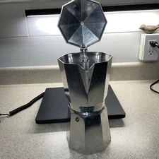 Crusinallo Junior Express Stove Top Espresso Maker Italy vintage Big Boy 20oz