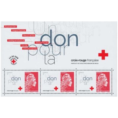 Bloc Philatélique 1er Jour - Croix-Rouge Française 2018 - Oblitéré - Bon État