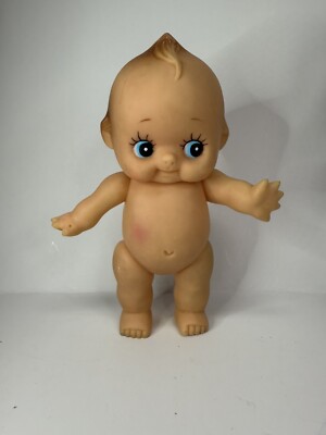 Vintage 8”Kewpie Doll Posable Rubber Vinyl Side Glance Eye