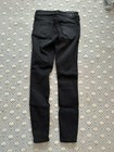 True Religion Halle Mid Rise Super Skinny Jean In Distressed Black Size 25 NWOT — photo 6