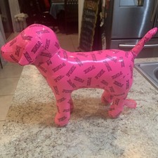 Victoria Secret VS PINK Pleather Plush 12" Dog