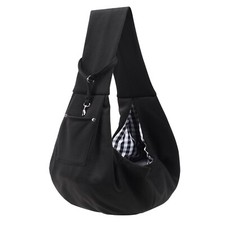 Dog Carrier Sling - Reversible Puppy Carrier Purse with Storage Pocket, Hand-...