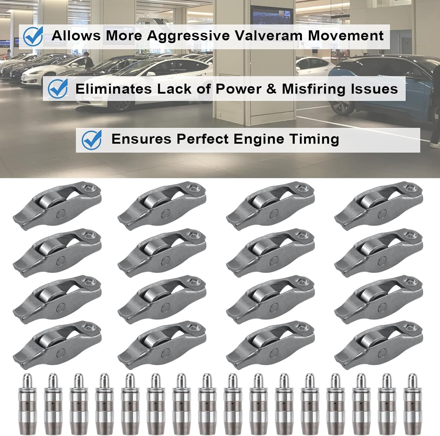 Set of Lifters Rocker Arms 32pcs For Dodge 2001-2010 Dakota 4.7L | eBay