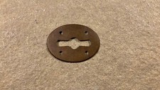 Antique Furniture Lock Brass Key Hole Cover Plate Lock Skeleton Key Escutcheon