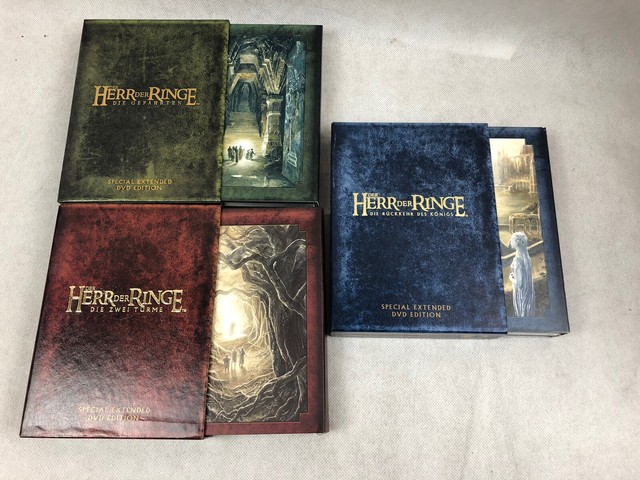 Der Herr Der Ringe Die Spielfilm Trilogie Extended Edition Dvd Der Herr der Ringe: Die Spielfilm Trilogie - Special Extended Edition
