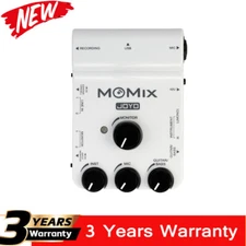 Joyo MOMIX Sound Card Mixer for Recording Live Streaming Phone Live Guitar /Bass