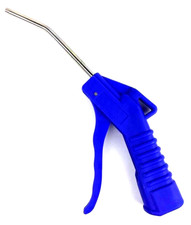 Nueva pistola sopladora de aire boquilla de punta en ángulo de 4" de largo con empuñadura de pistola 180 psi