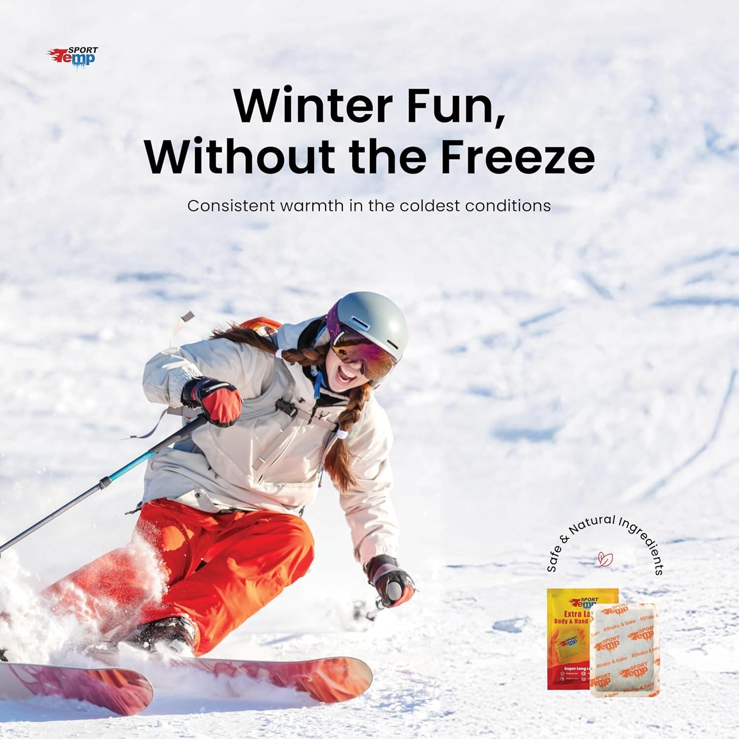 Large Hand & Body Warmers - Up to 18 Hours of Heat, Super Long Lasting - Easy...